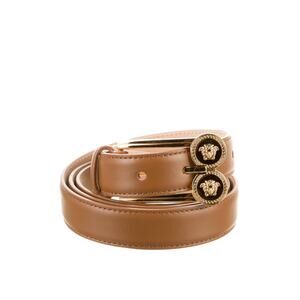 NWT Versace Belt Size Small 80cm 32" Medusa Camel Brown Leather  $500